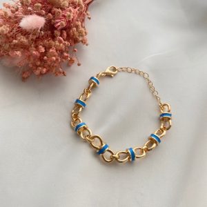 Mavi Gold Bileklik