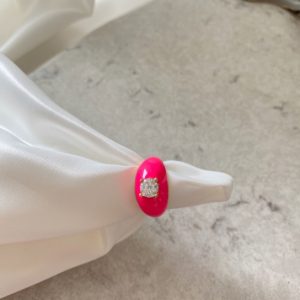 Neon Rosa Yüzük