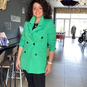 Blazer Ceket Yeşil