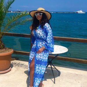 Mykonos Kimono