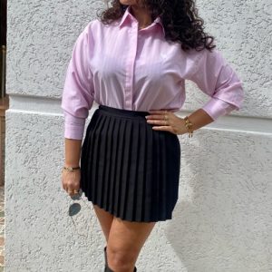 Pembe Çizgili Gömlek
