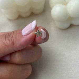 Yıldız Piercing(925 ayar gümüş)