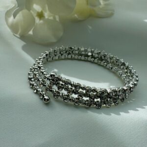 Silver Taşlı Dolamalı Bileklik